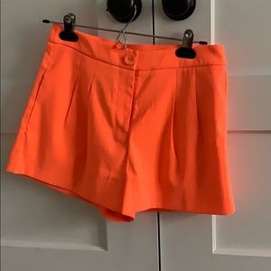 Orange shorts